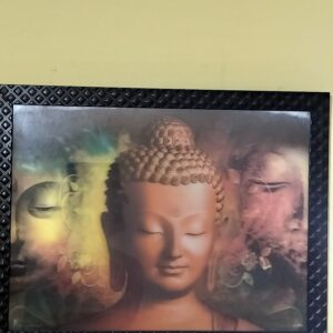 Goutam buddha 4D wall frame photo